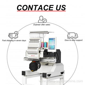 High-speed 4-head computerized embroidery machine